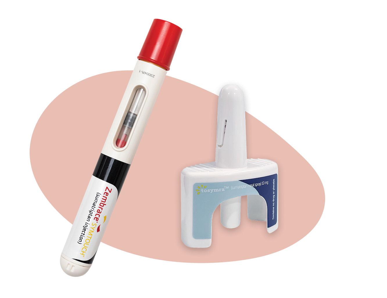 Image for ZEMBRACE SYMTOUCH (Sumatriptan Injection) 3 mg & TOSYMRA (Sumatriptan Nasal Spray) 10 mg